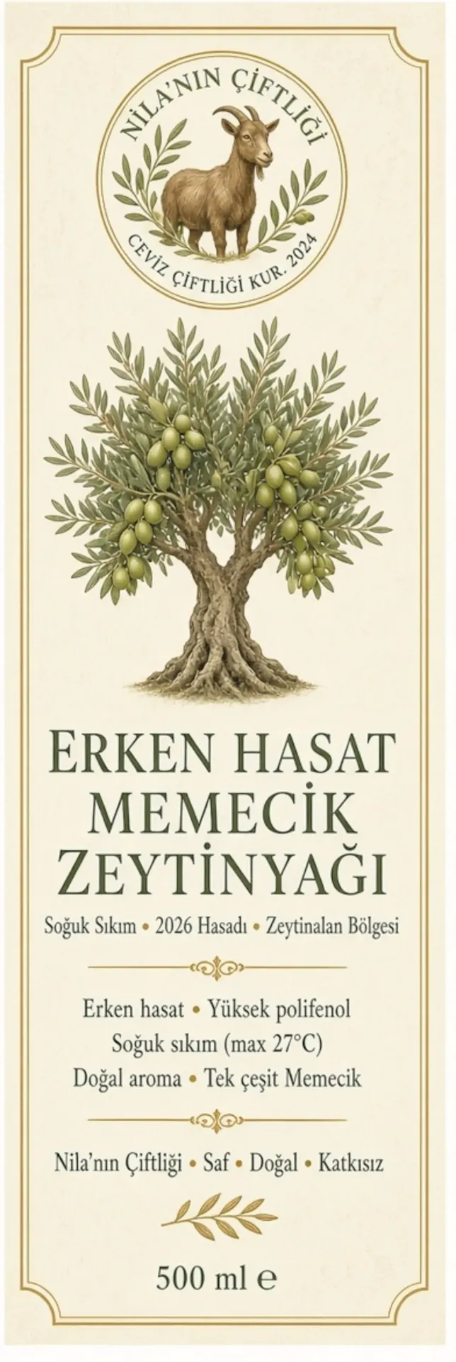 Zeytinyağı (500ml)